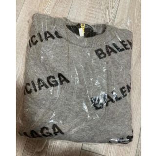 バレンシアガ(Balenciaga)のタイムセール　バレンシアガ　ニット　グレー(ニット/セーター)