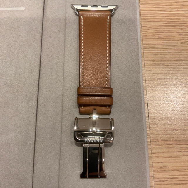 (正規品) Apple Watch 44mm エルメス レザー バンド