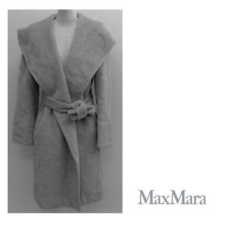 マックスマーラ(Max Mara)のPero様専用☆希少・極美品☆マックスマーラ　白タグ　アルパカ　ロングコート(ロングコート)