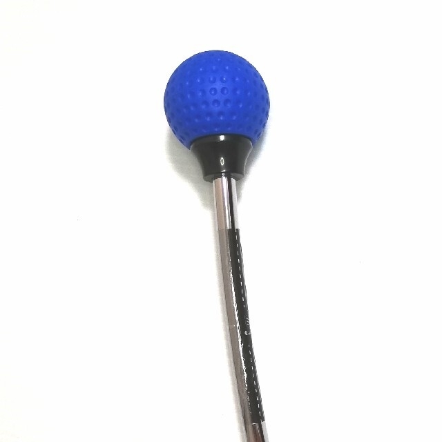 ゴルフスイングトレーナー 練習器  青 新品未使用 正しくフレループシャフト 2