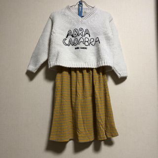 ボボチョース(bobo chose)のyuko1206様専用BOBO CHOSES ニット&スカートサイズ6-7Y (ニット)