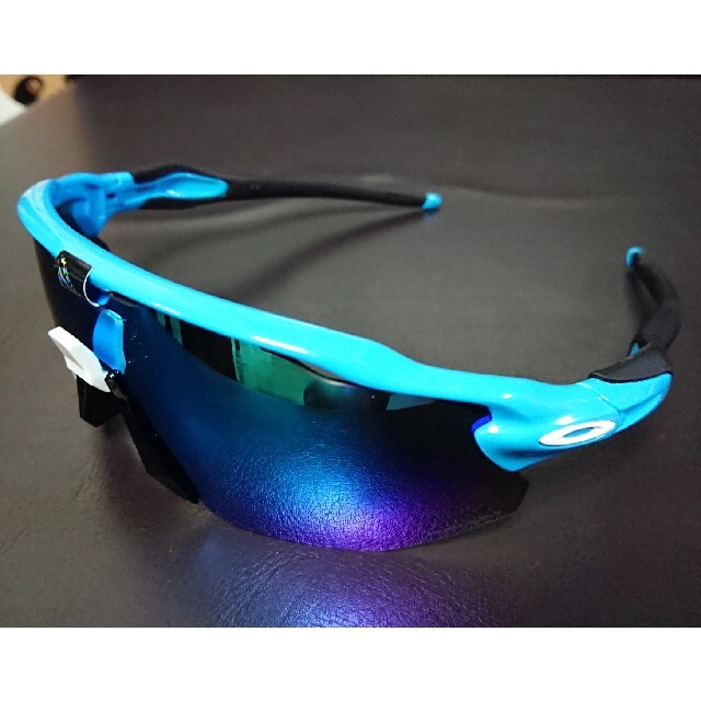 Oakley(オークリー)のオークリーRadarEV Advancer Sky/Prizm Sapphire スポーツ/アウトドアの自転車(ウエア)の商品写真