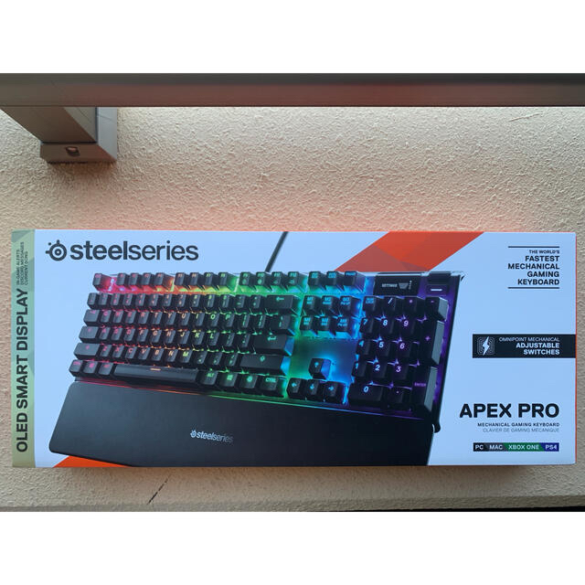 SteelSeries APEX PRO 英語配列-