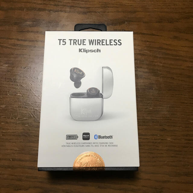 スマホ/家電/カメラワイヤレスイヤホン Klipsch T5TRUE WIRELESS 保証付