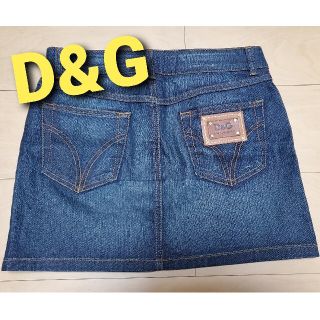 ディーアンドジー(D&G)の【yuu様専用】D&G　デニムミニスカート(ミニスカート)