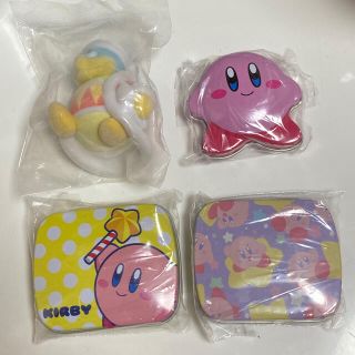 ニンテンドウ(任天堂)のカービィブリキ缶コレクションとフロッキーデデデ(キャラクターグッズ)