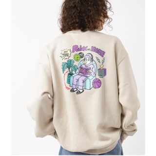 フリークスストア(FREAK'S STORE)の【新品】LID BREAK×FREAK'S STORE/フード無しパーカー(パーカー)