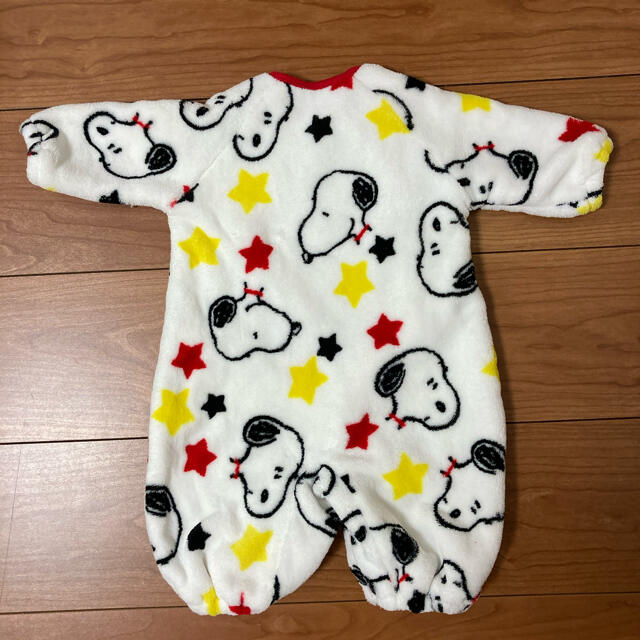 PEANUTS(ピーナッツ)のスヌーピー　ロンパース  50〜60サイズ キッズ/ベビー/マタニティのベビー服(~85cm)(ロンパース)の商品写真