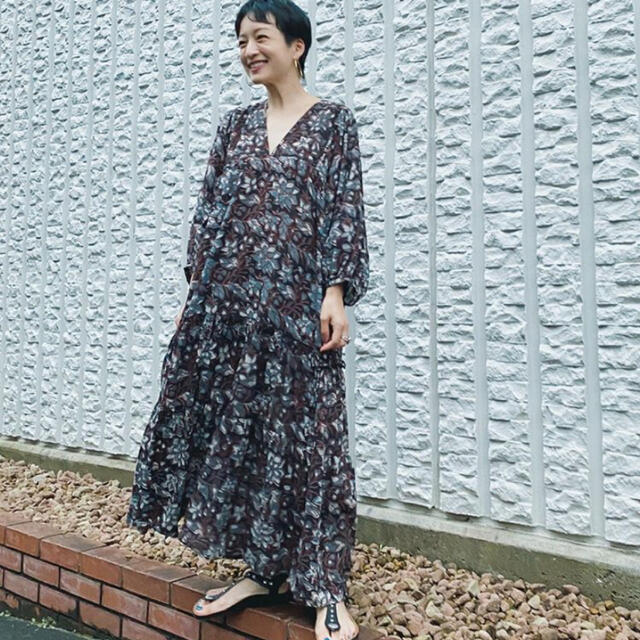 高山都コラボ/ANCIENTALA/PILAR DRESS レディースのワンピース(ロングワンピース/マキシワンピース)の商品写真