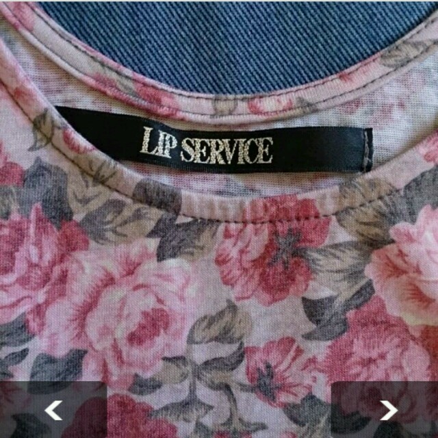 LIP SERVICE(リップサービス)の【LIP SERVICE】花柄ワンピース レディースのワンピース(ミニワンピース)の商品写真