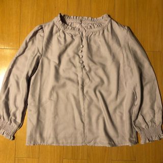 プロポーションボディドレッシング(PROPORTION BODY DRESSING)のプロポーションボディ◆フリル襟ブラウス◆パープル(シャツ/ブラウス(長袖/七分))