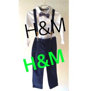 エイチアンドエム(H&M)の★美品★H＆M　キッズ　ボーイズ　お出かけセット　3歳4歳★SALE★(ドレス/フォーマル)