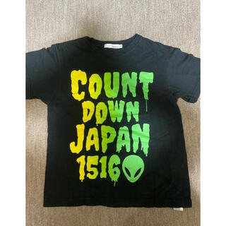 【USED】 カウントダウンジャパン　フェス　CDJ 15-16  Tシャツ(音楽フェス)