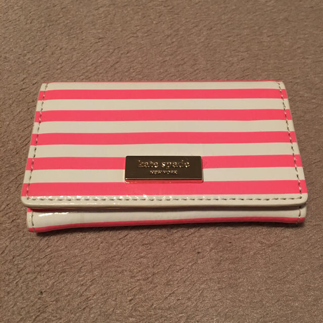 kate spade new york(ケイトスペードニューヨーク)のKate spade 名刺ケース レディースのファッション小物(名刺入れ/定期入れ)の商品写真