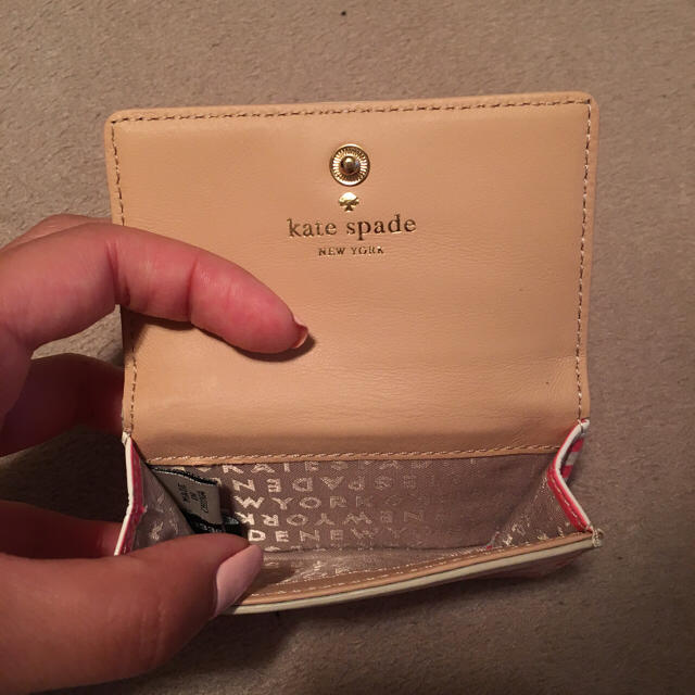 kate spade new york(ケイトスペードニューヨーク)のKate spade 名刺ケース レディースのファッション小物(名刺入れ/定期入れ)の商品写真