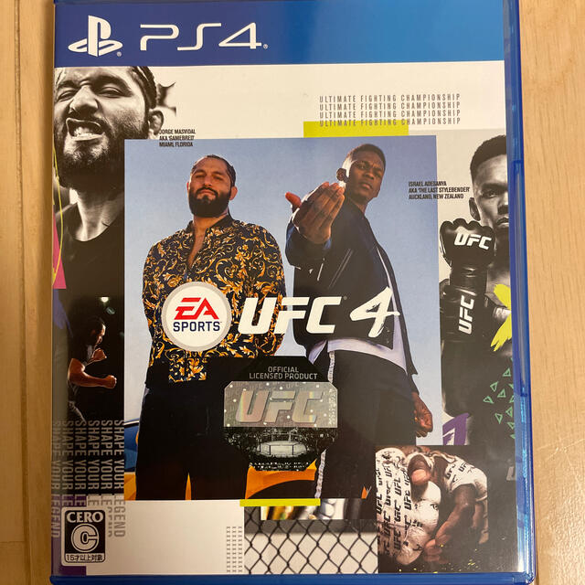 PlayStation4(プレイステーション4)の初回特典未使用　中古美品　EA SPORTS UFC 4 PS4 エンタメ/ホビーのゲームソフト/ゲーム機本体(家庭用ゲームソフト)の商品写真