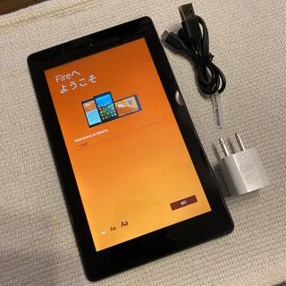 アンドロイド(ANDROID)のFire 7 タブレット 第七世代 8GB ブラック(タブレット)