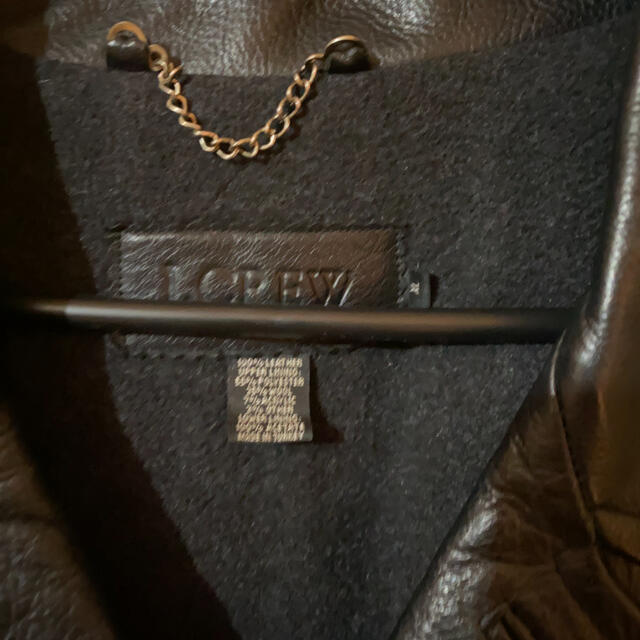 J.Crew(ジェイクルー)のOLD J CREW leather car coat メンズのジャケット/アウター(レザージャケット)の商品写真