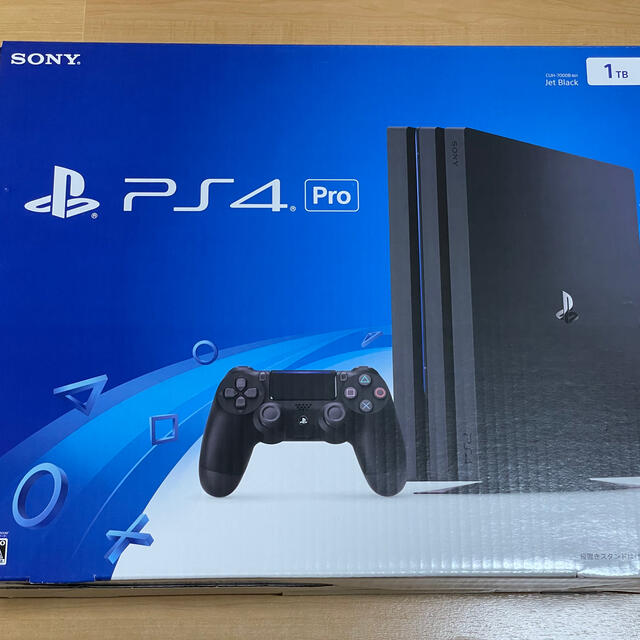 SONY(ソニー)の美品SONY PlayStation4 Pro 本体  エンタメ/ホビーのゲームソフト/ゲーム機本体(家庭用ゲーム機本体)の商品写真