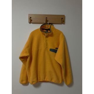 パタゴニア(patagonia)のパタゴニア　シンチラスナップ  イエロー　黄色　極美品(ブルゾン)