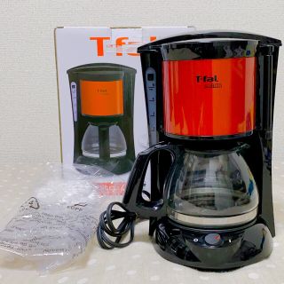 ティファール(T-fal)のT-fal コーヒーメーカー　スビト　メタリックルビーレッド(コーヒーメーカー)