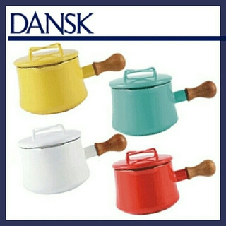 ダンスク(DANSK)の新品▪未使用★DANSK  ダンスク片手鍋 イエロー13㎝(鍋/フライパン)