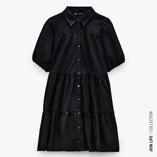 ZARA(ザラ)のzara フレアワンピース XS  レディースのワンピース(ミニワンピース)の商品写真