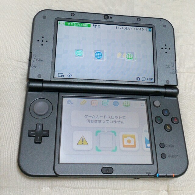 new3dsll 本体 メタリックブラック 2