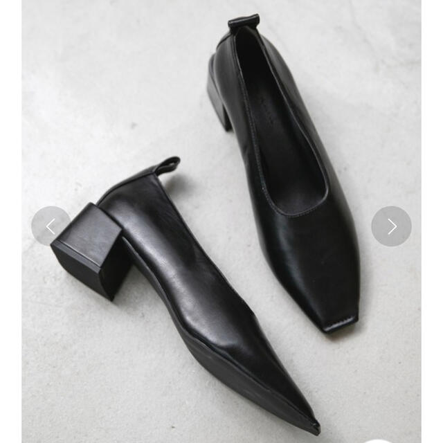 apart by lowrys(アパートバイローリーズ)のapartbylowrys black pumps レディースの靴/シューズ(ハイヒール/パンプス)の商品写真