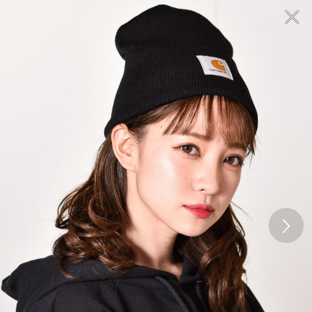 carhartt(カーハート)のSALE❗️新品未使用　カーハート　ニット帽　蛍光ブルー系 メンズの帽子(ニット帽/ビーニー)の商品写真