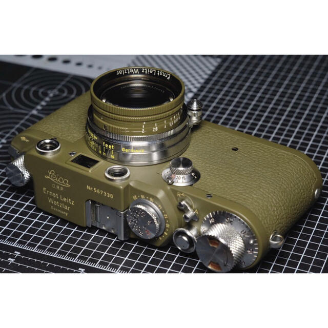 LEICA(ライカ)の極上品 ライカ iiif と summitar 5cm f2 セット サファリ スマホ/家電/カメラのカメラ(フィルムカメラ)の商品写真