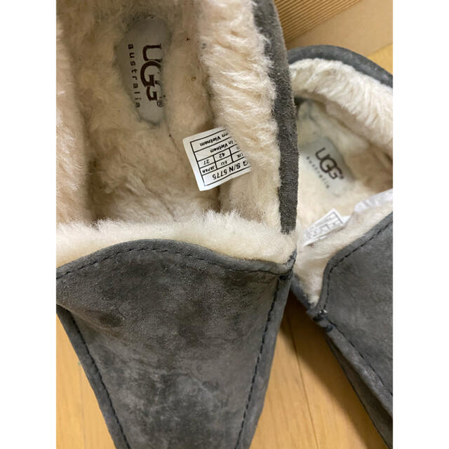 UGG(アグ)のUGG アグ モカシン 27cm グレー メンズの靴/シューズ(スリッポン/モカシン)の商品写真