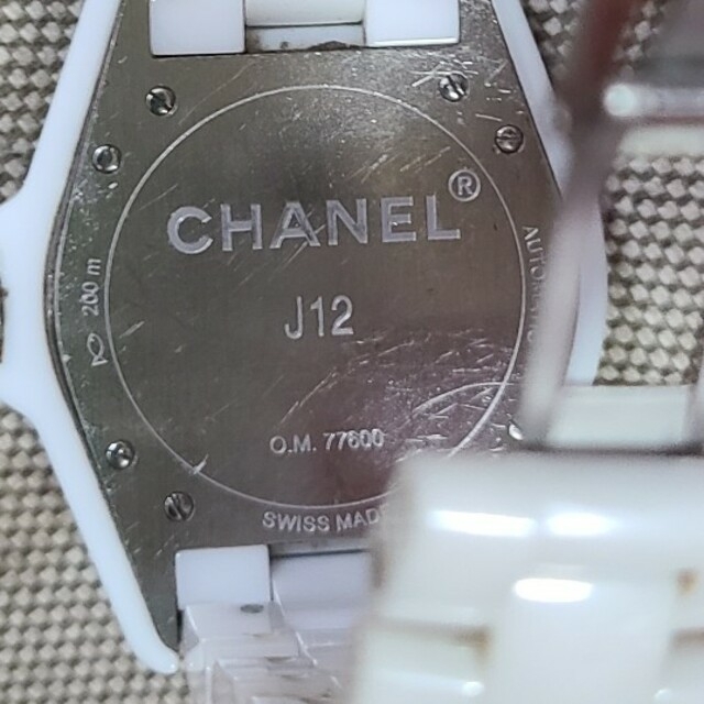 CHANEL　J12 メンズ12ポイントダイヤ