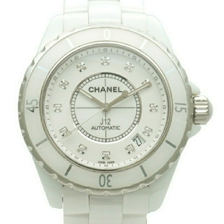 シャネル(CHANEL)のCHANEL　J12 メンズ12ポイントダイヤ(腕時計(アナログ))