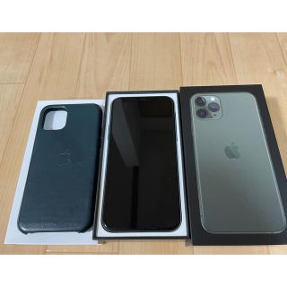 アイフォーン(iPhone)の中古 iPhone 11 Pro 256GB ミッドナイトグリーン 香港版(スマートフォン本体)