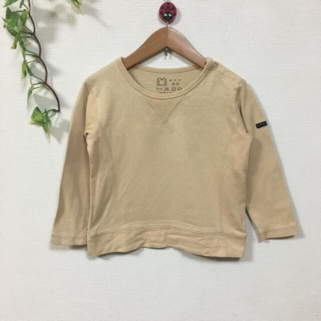 a.v.v(アーヴェヴェ)のavv 長袖　ロンT 90 キッズ/ベビー/マタニティのキッズ服女の子用(90cm~)(Tシャツ/カットソー)の商品写真