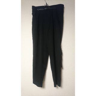 ヨウジヤマモト(Yohji Yamamoto)のヨウジヤマモト 17aw ウールギャバ テーパードスラックス size3(スラックス)