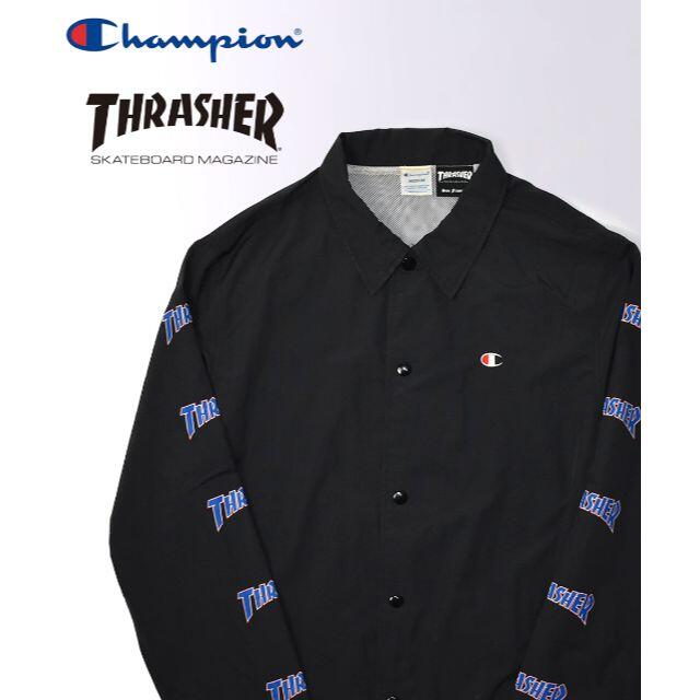 Champion×THRASHER×BEAMS コラボ コーチジャケット他のアウターはコチラ→