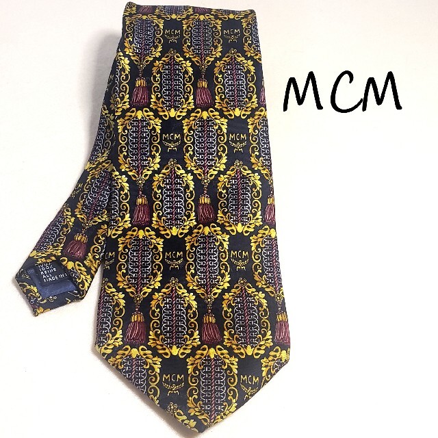 MCM(エムシーエム)のMCM 　エムシーエム　ネクタイ　シルク　 メンズのファッション小物(ネクタイ)の商品写真