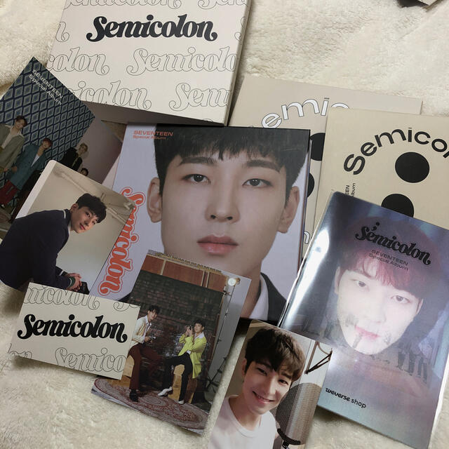 SEVENTEEN(セブンティーン)のセミコロン　ウォヌセット　 エンタメ/ホビーのCD(K-POP/アジア)の商品写真