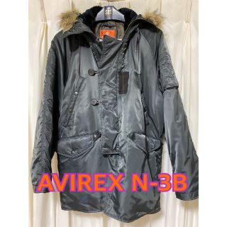 アヴィレックス(AVIREX)のAVIREX N-3B 黒 US Mサイズ(フライトジャケット)