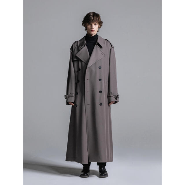 LITHIUM HOMME(リチウムオム)の川上洋平着用　OVERSIZED MAXI TRENCH COAT メンズのジャケット/アウター(トレンチコート)の商品写真