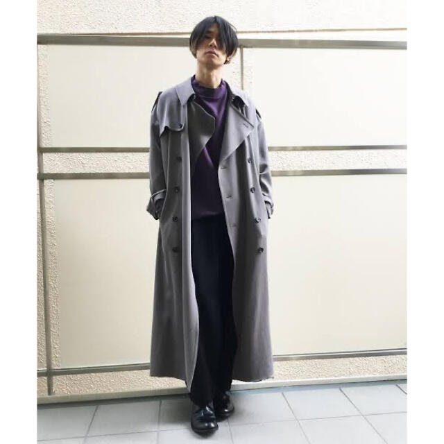 LITHIUM HOMME(リチウムオム)の川上洋平着用　OVERSIZED MAXI TRENCH COAT メンズのジャケット/アウター(トレンチコート)の商品写真