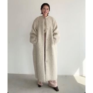 CLANE❤︎MIX COLOR SHAGGY COAT | CLANE MIX COLOR SHAGGY COAT