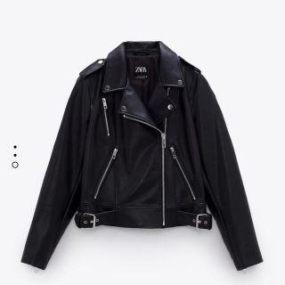 ザラ(ZARA)の【週末現在価格】zara ライダースジャケット ザラライダース　レザージャケット(レザージャケット)