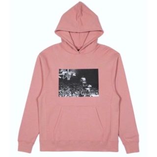 ナイキ(NIKE)のNIKE AIR JORDAN UNION HOODIE L RUST PINK(パーカー)