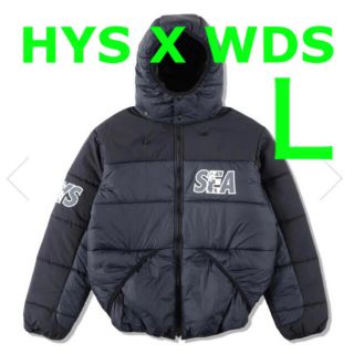 ヒステリックグラマー(HYSTERIC GLAMOUR)のwind and sea × hysteric glamour ダウンジャケット(ダウンジャケット)