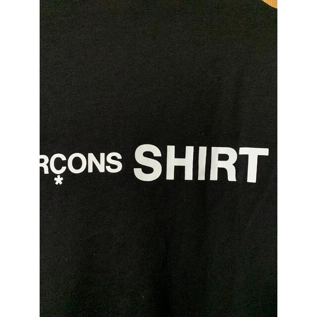 COMME des GARCONS(コムデギャルソン)のくまのんさん専用コムデギャルソンシャツ 長袖 ロンT ブラック Lサイズ メンズのトップス(Tシャツ/カットソー(七分/長袖))の商品写真