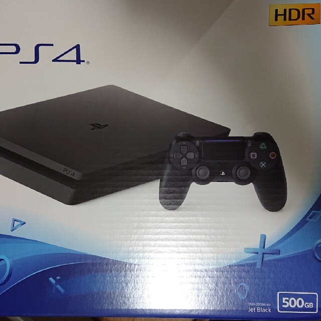 新品】PS4 本体 ジェットブラック 500GB プレイステーション4 - 家庭用 ...