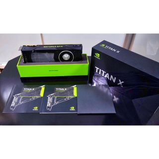 【美品】TITAN X Pascal 12GB 箱付き　動作確認済(PCパーツ)